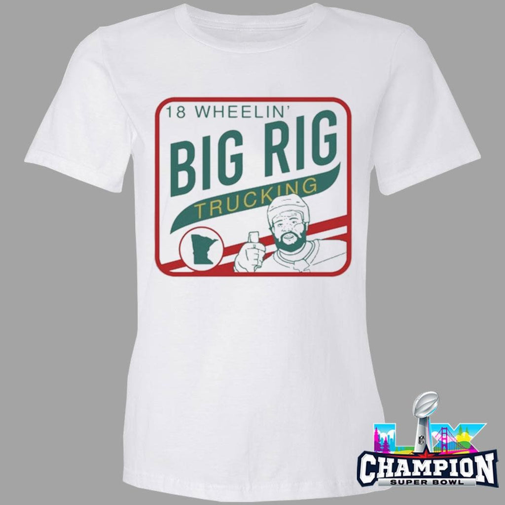 18 Wheelin’ Big Rig Trucking Shirt