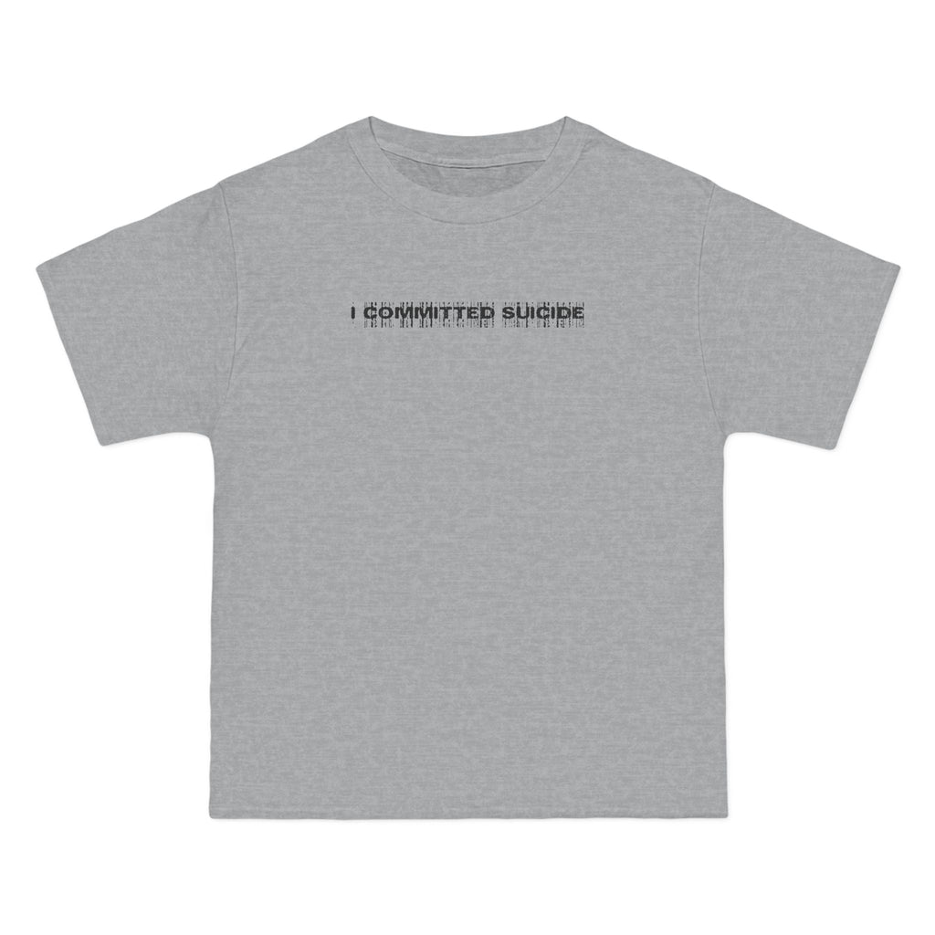 I Committed Suicide - Men's Heavyweight T-Shirt
