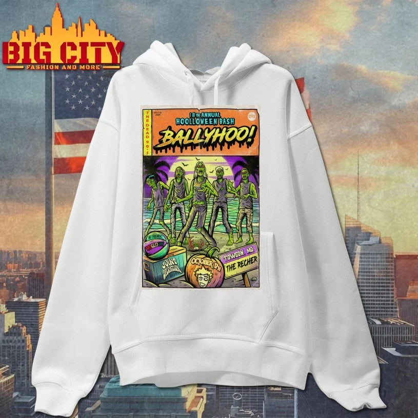 18th Annual Hoolloween Bash Ballyhoo! Towson, MD 2025 Poster shirt