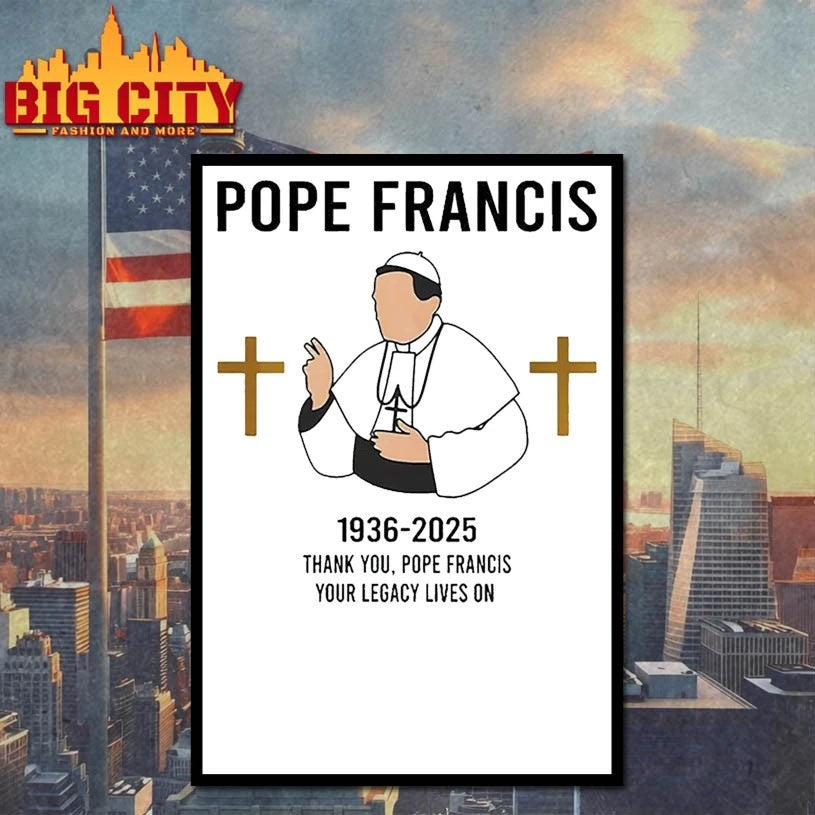 1936-2025 Thank You Pope Francis Your Legacy Lives On Shirt