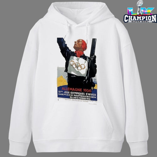 1936 Garmisch-Partenkirchen Games Olympic Heritage T-shirts