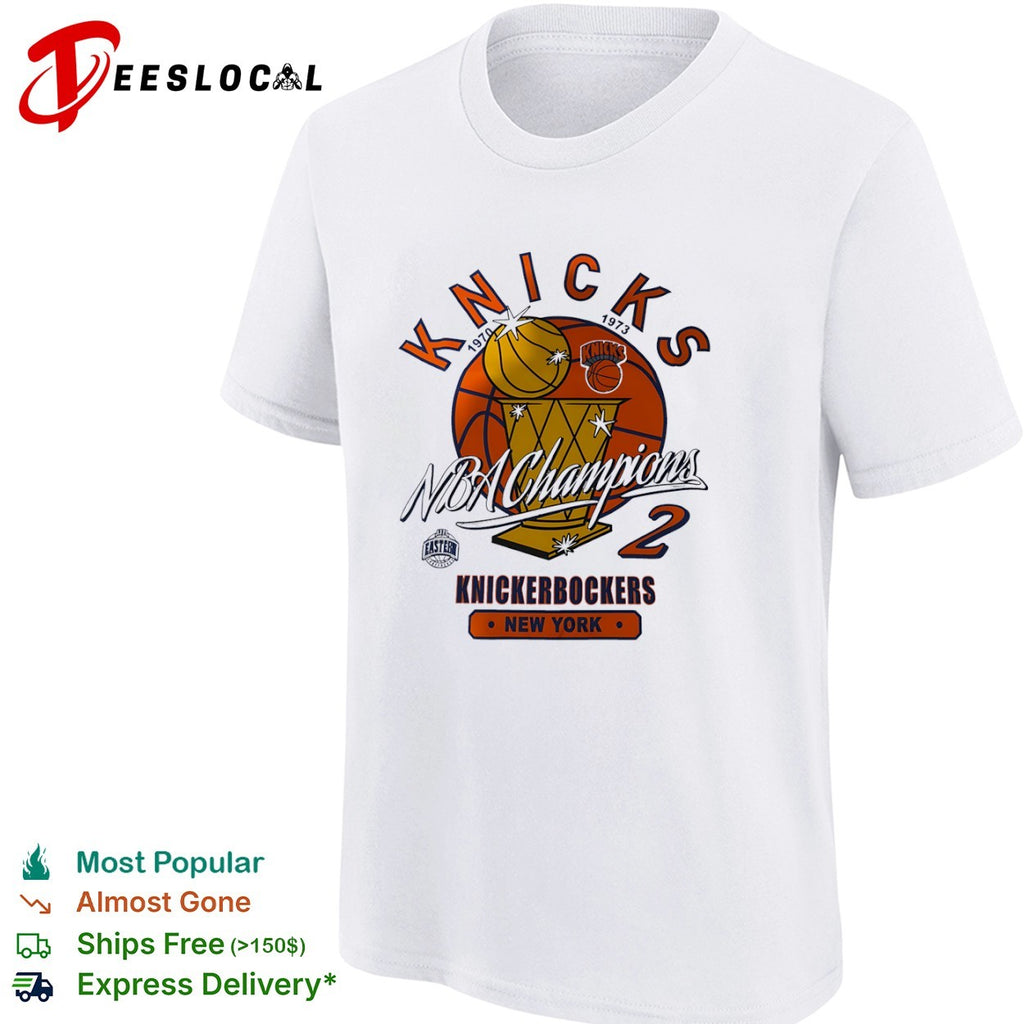 1970 1973 NBA Champions 2 Knickerbockers New York Knicks Eastern Conference shirt