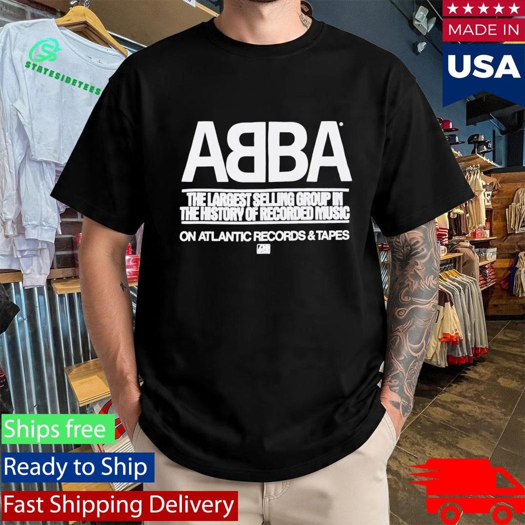 1979 Abba On Atlantic Records Promo Shirt