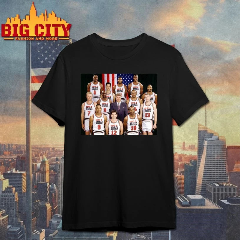 1992 Dream Team American Basketball Poster shirt