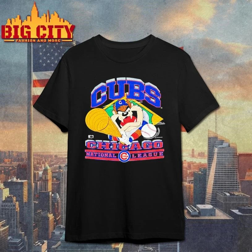 1993 Cubs Taz National League  Vintage Shirt