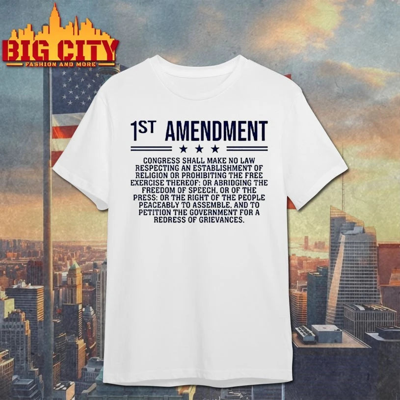 1st Amendment US Constitution Patriot shirt