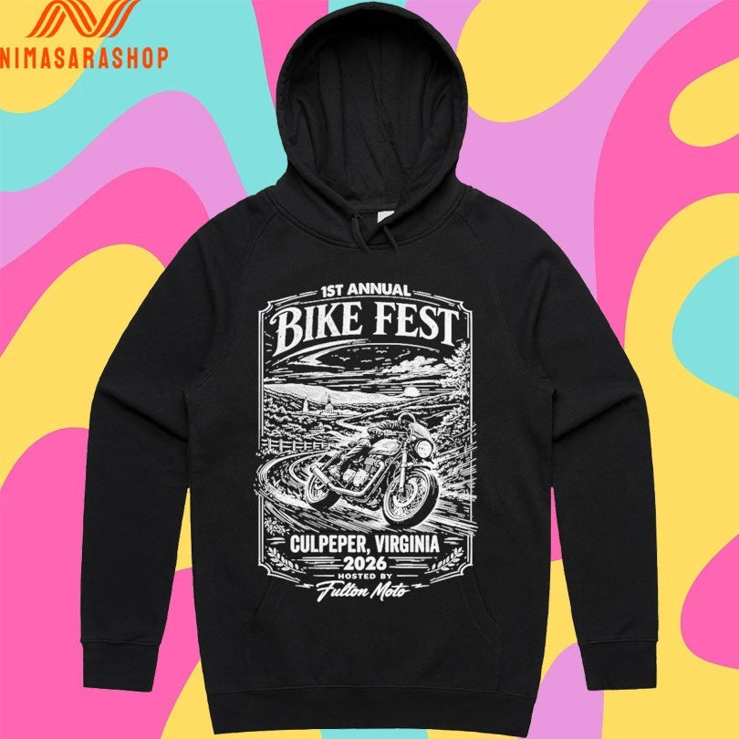 1st Annual Bike Fest Culpeper Virginia 2026 Hosted By Fulton Moto Shirts