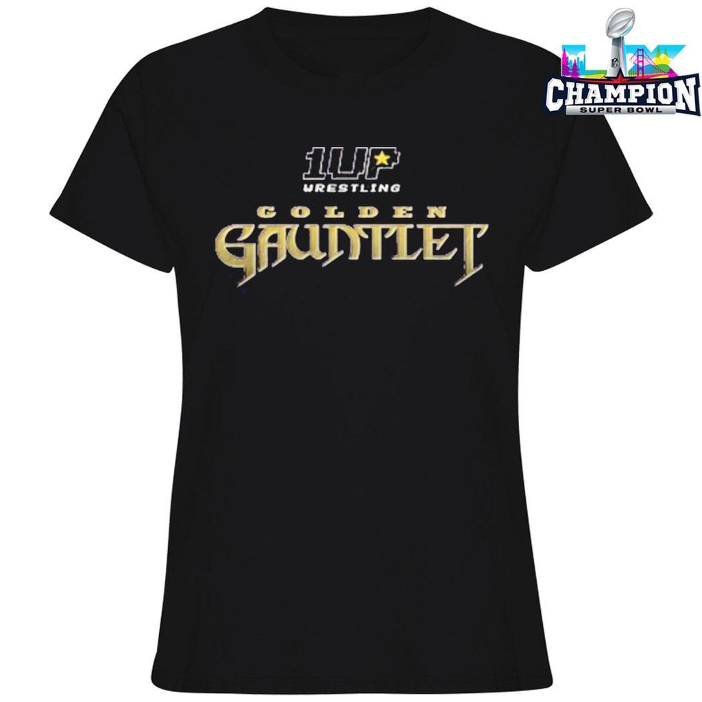 1up Golden Gauntlet Event Shirt