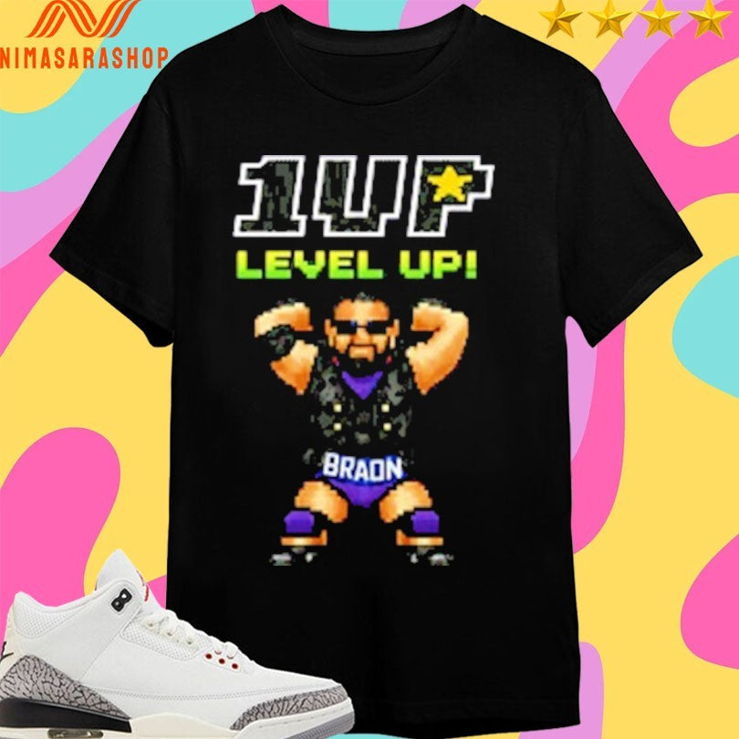 1up Wrestling Level Up Sebastian Braun Shirts