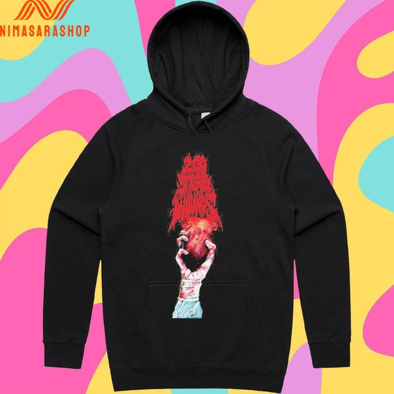 200 Stab Wounds Hand With Heart Shirts