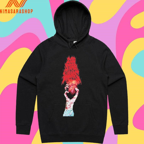 200 Stab Wounds Hand With Heart Shirts