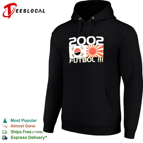2002 Futbol South Korea Japan flag shirt