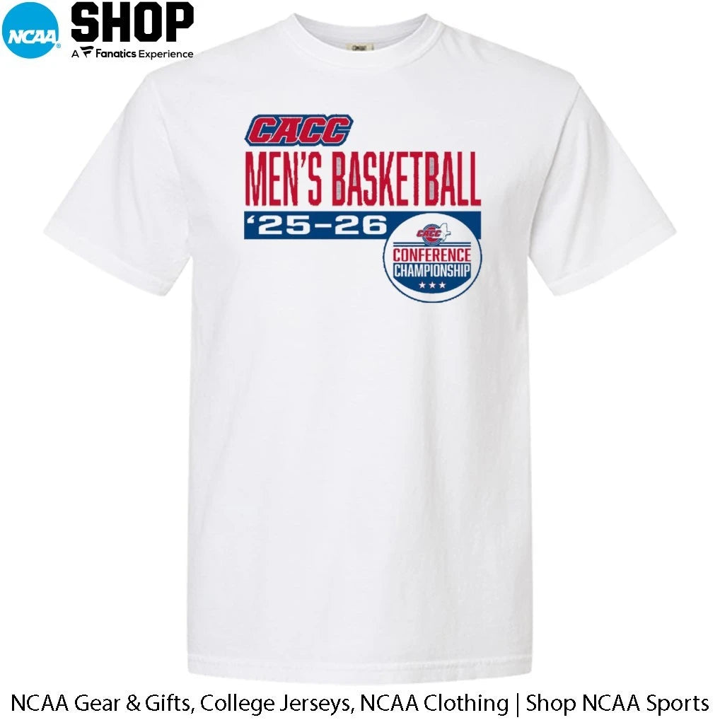 2025-26 CACC Men’s Basketball Conference Championship T-Shirt