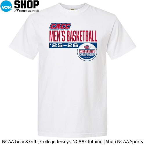 2025-26 CACC Men’s Basketball Conference Championship T-Shirt