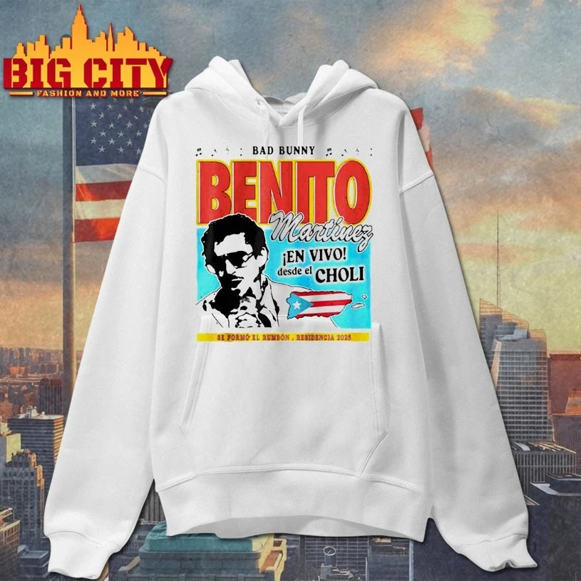2025 Benito Antonio Bad Bunny Salsa Off shirt