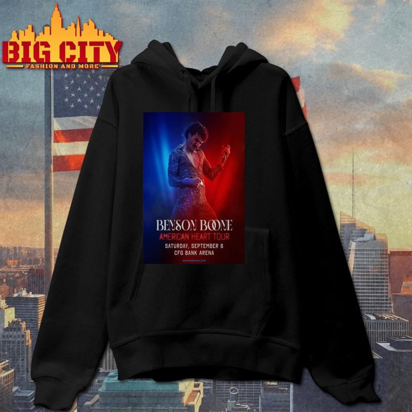 2025 CFG Bank Arena Poster Benson Boone shirt