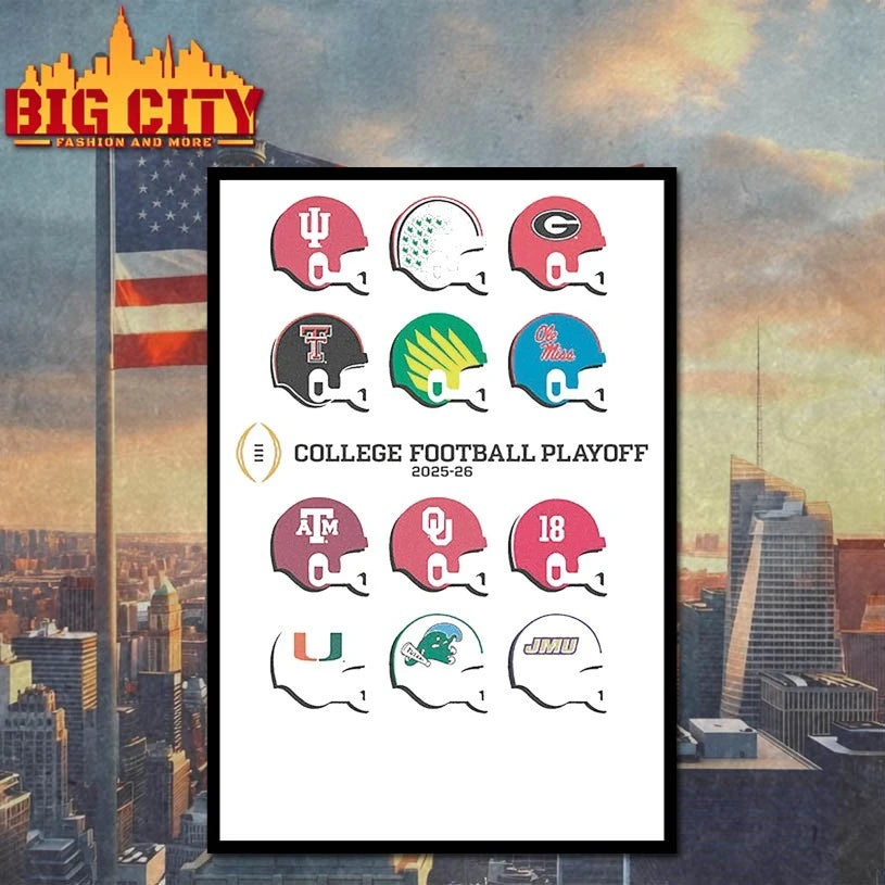2025 CFP Field Toy Team Helmets shirt