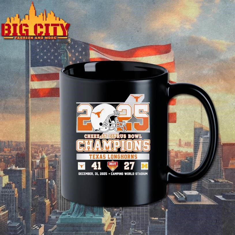 2025 Cheez-it Citrus Bowl Champions Texas Longhorns Vintage Shirt