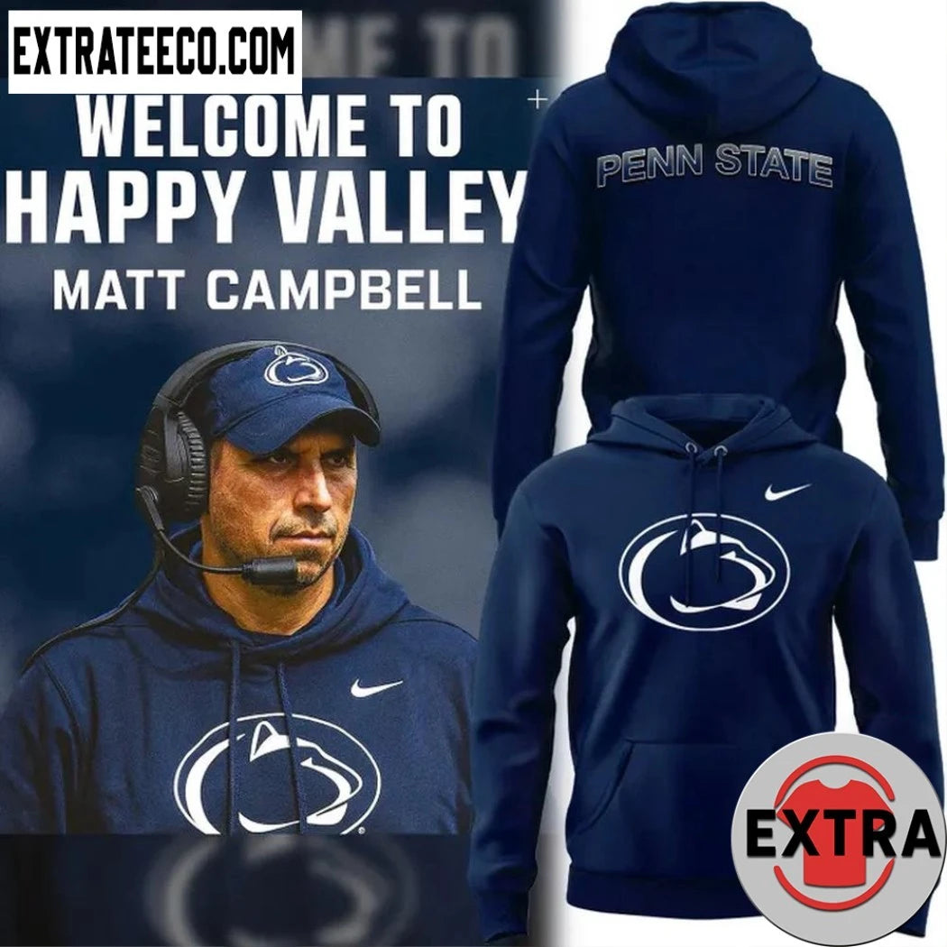 2025 Coach Matt Campbell Penn State Nittany Lions Logo Shirt
