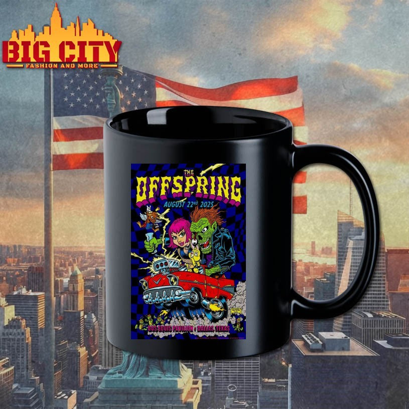 2025 Dallas, TX The Offspring Poster Shirt
