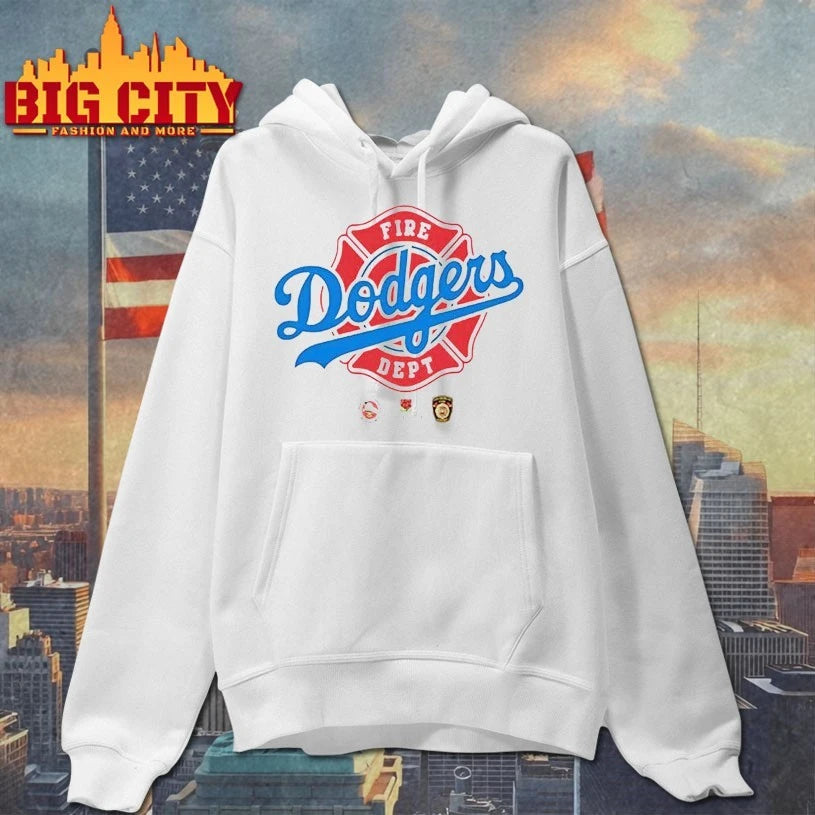 2025 Dodgers Firefighter Appreciation Night Shirt