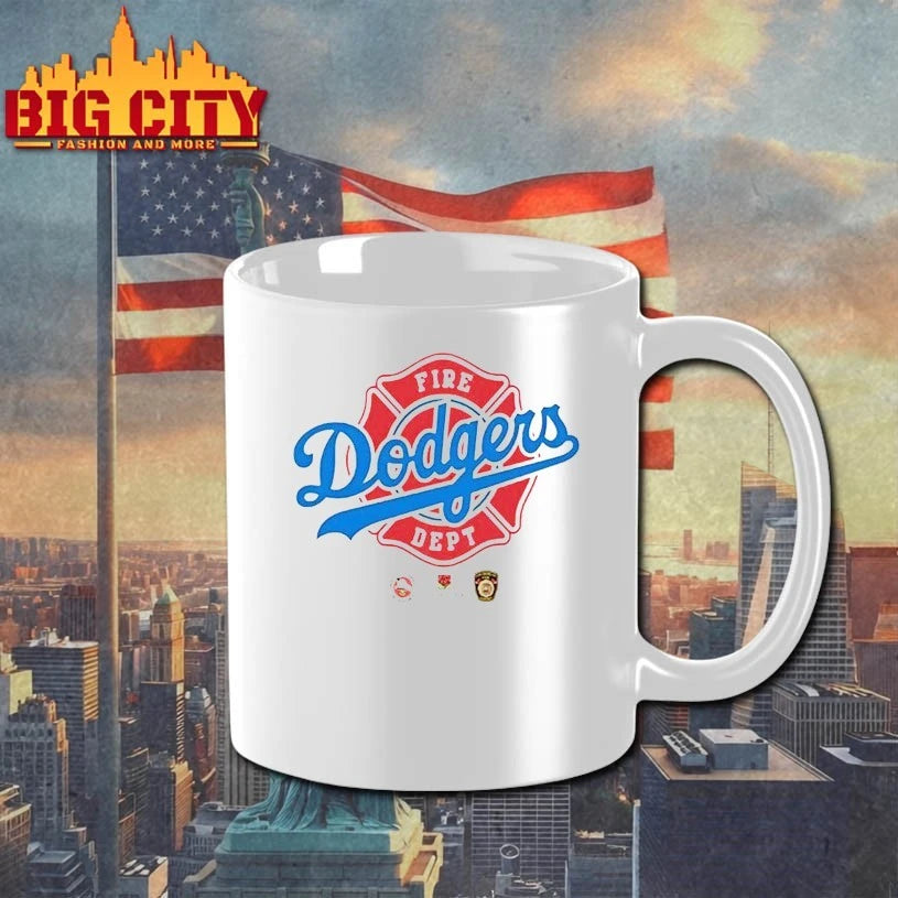 2025 Dodgers Firefighter Appreciation Night Shirt