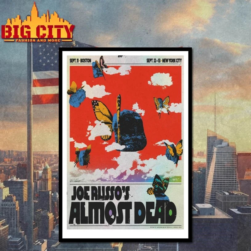 2025 Joe Russo’s Almost Dead New York, NY Diamond Poster shirt