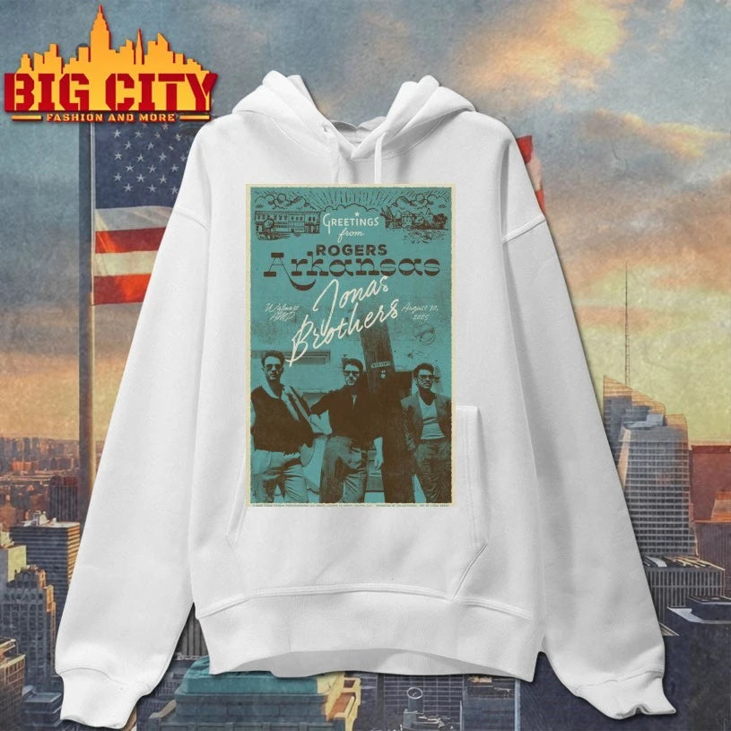 2025 Jonas Brothers Show Rogers, Arkansas Poster shirts