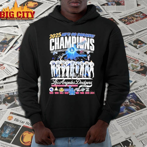 2025 Let’s Go Dodgers Champions World Series shirt