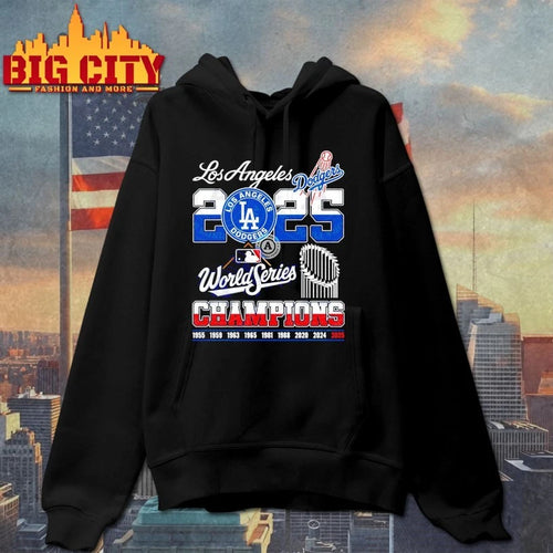 2025 Los Angeles Dodgers Champions 1955-2025 shirt