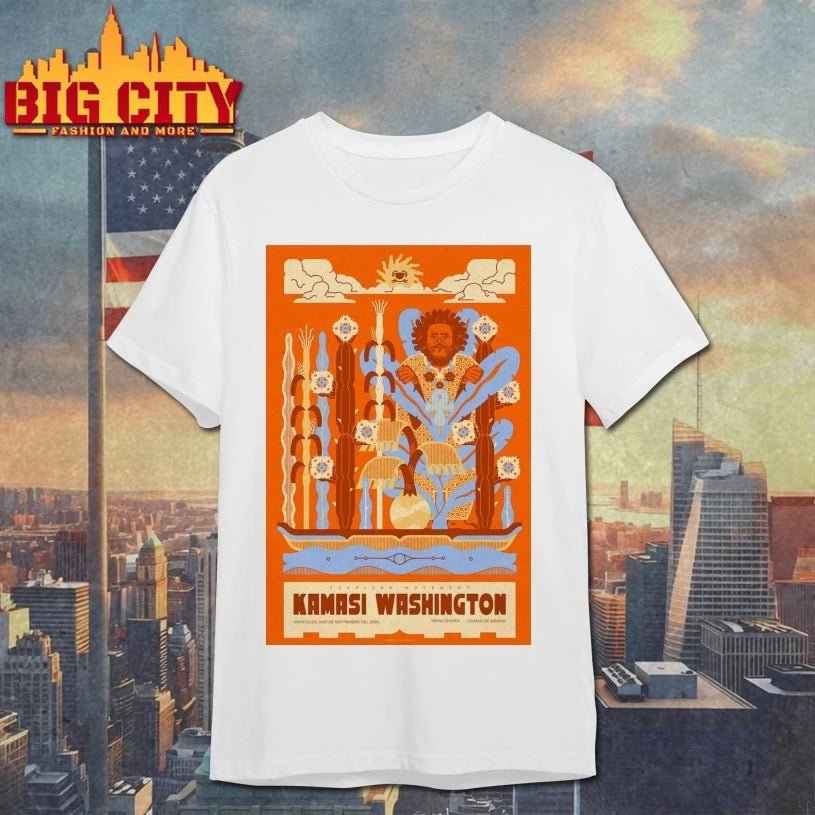 2025 Mexico City Poster Kamasi Washington shirt