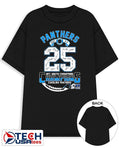 2025 NFC South Division Champion Carolina Panthers player signatures shirt