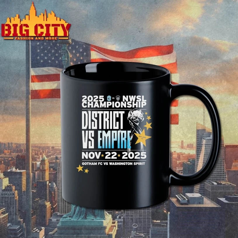 2025 NWSL Championship District Vs Empire Nov 22 2025 Gotham FC Vs. Washington Spirit shirt
