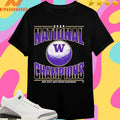 2025 National Champions 2025 NCAA Washington Men’s Soccer Championship Shirts