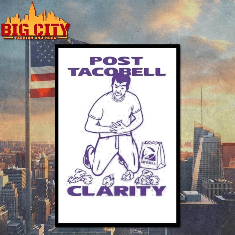 2025 Post Taco Bell Clarity shirt