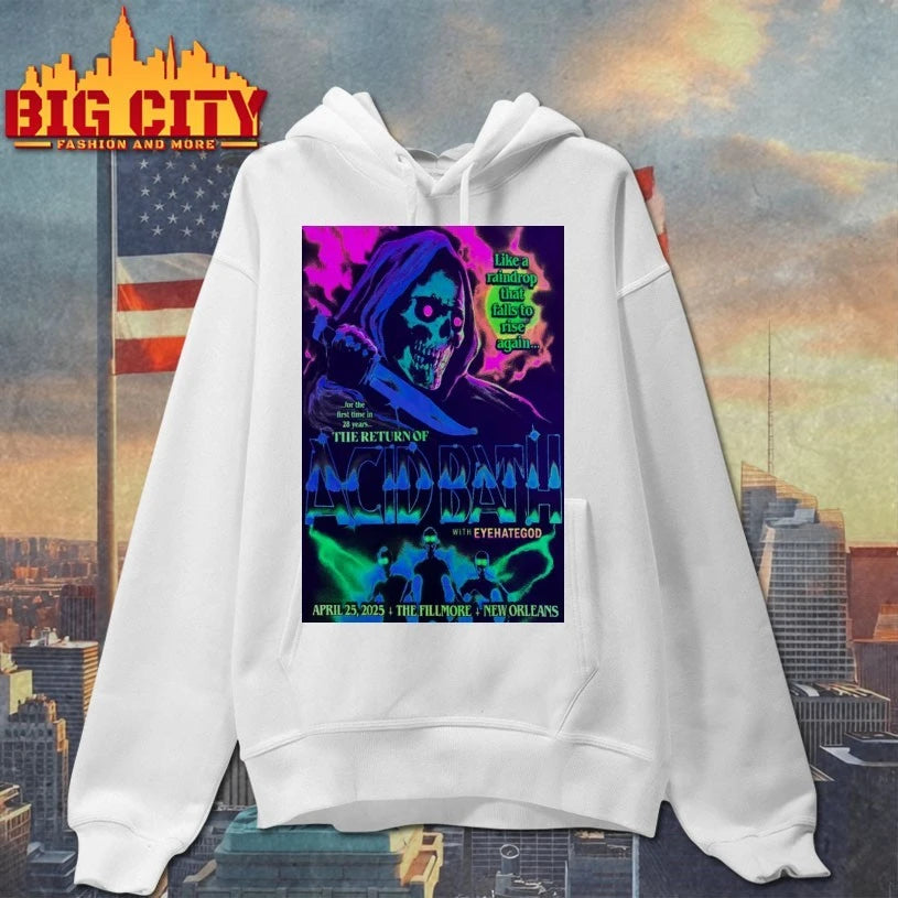 2025 Poster New Orleans Acid Bath shirt
