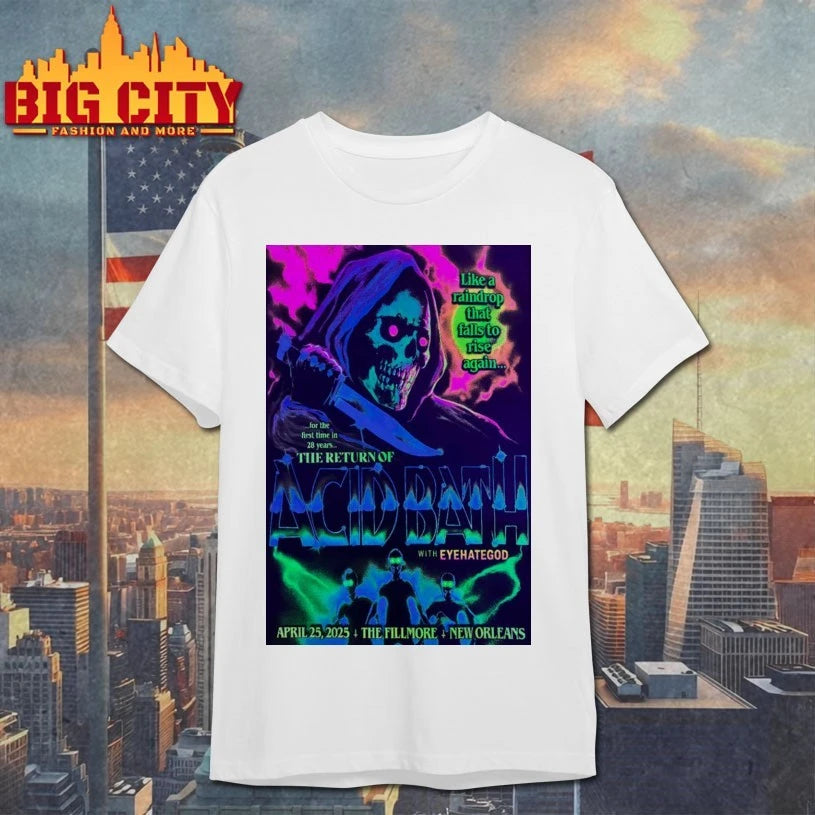 2025 Poster New Orleans Acid Bath shirt