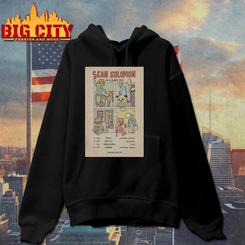 2025 Sean Solomon Tour UK &amp; EU Poster Shirt