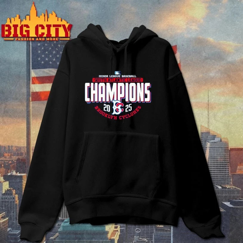 2025 South Atlantic League Champions Brooklyn Cyclones Giveaway Shirt