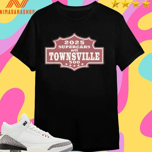 2025 Supercars Nti Townsville 500 Logo Shirts