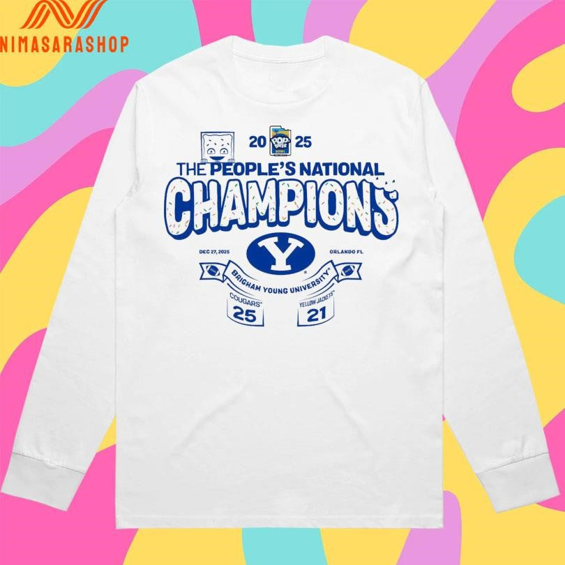 2025 The People’s National Champions Brigham Young University Dec 27 2025 Orlando FL Shirts