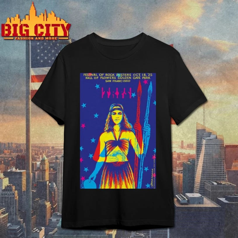 2025 The Rock Poster Society Presents Festival Of Rock San Francisco, CA Event shirt