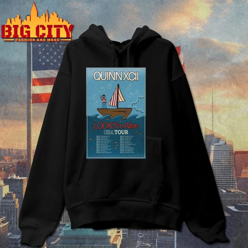 2025 USA Tour Quinn XCII Look! I’m Alive Poster shirt