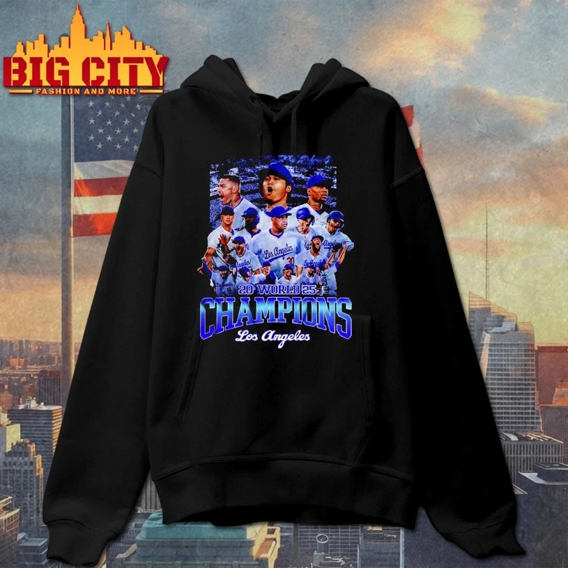 2025 World Champions Los Angeles Dodgers All members shirt