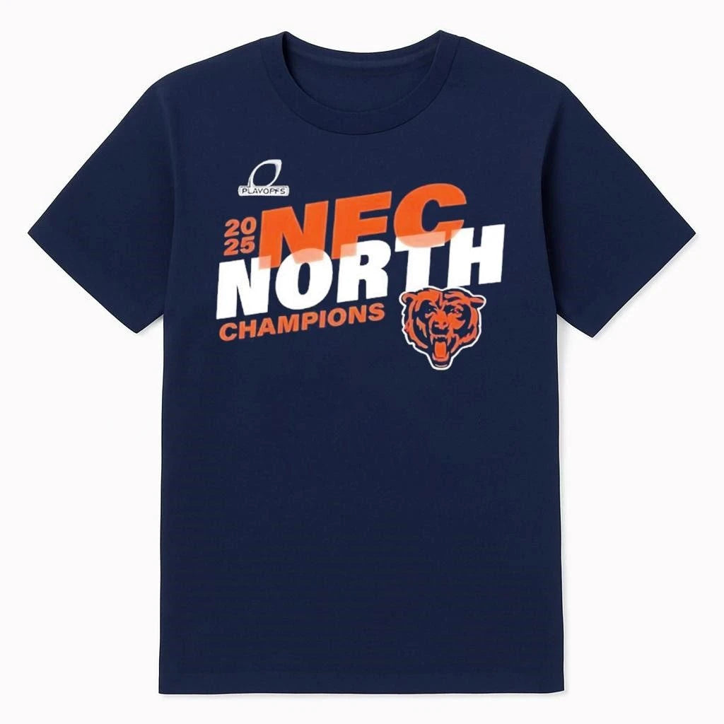 2025 Bears NFC North Champions Shirt