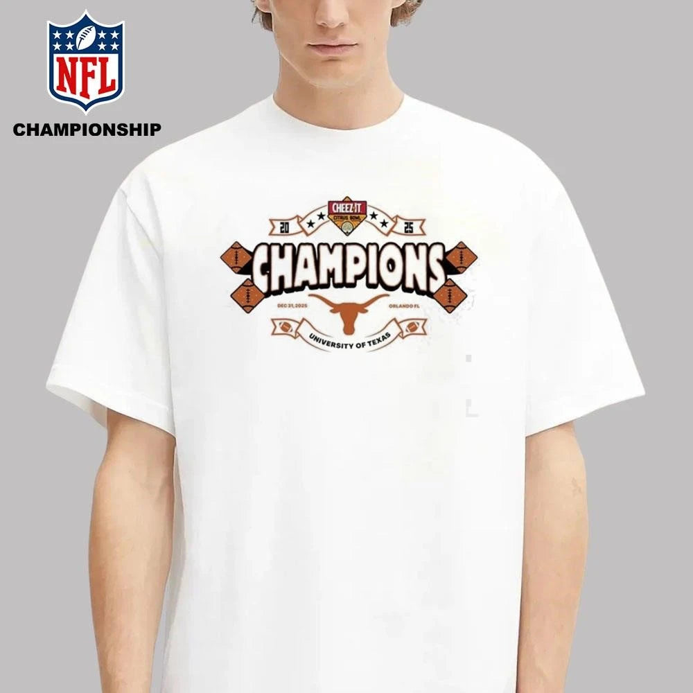 2025 Cheez-It Citrus Bowl Texas Champs Shirt