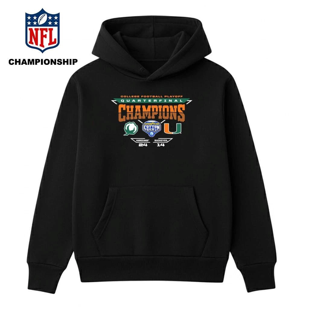 2025 Cotton Bowl Miami Champs Shirt