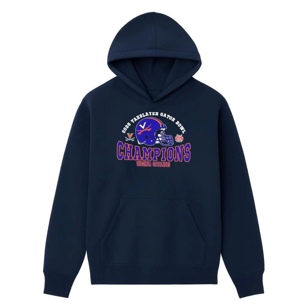 2025 Gator Bowl December Champions Virginia Cavaliers Football The Champions 2025 TaxSlayer Gator Bowl Shirt