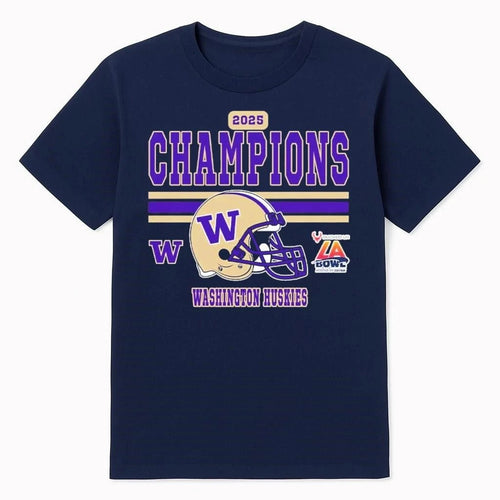 2025 LA Bowl Champions Washington Huskies Football Champions 2025 Bucked Up LA Bowl Hosted by Gronk Shirt