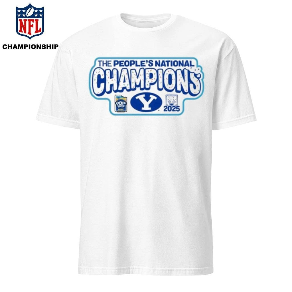 2025 POP-TARTS Bowl BYU CHAMPS Shirt